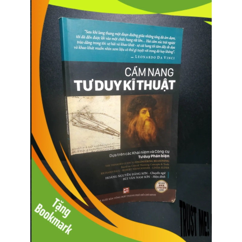 (TẶNG BOOKMARK) Cẩm nang Tư duy kĩ thuật 2016 - Richard Paul, Robert Niewoehner, Linda Elder new 90% RBK2007 940603
