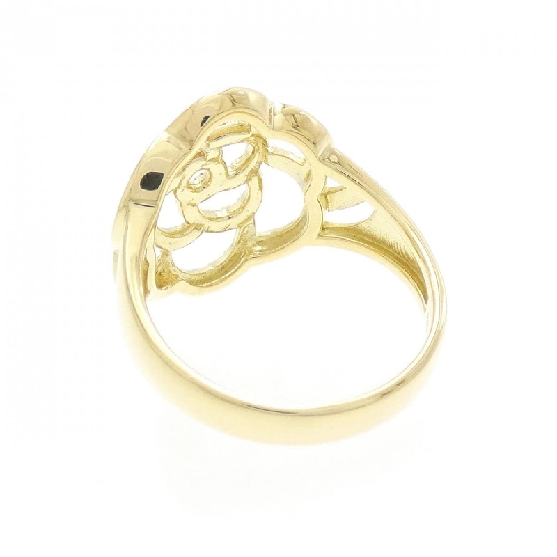 Nhẫn kim cương hoa K18YG 0.40CT 673213