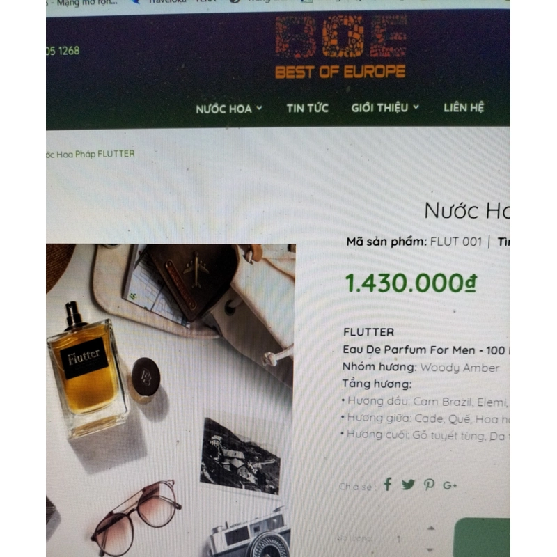 Nước hoa Flutter 100ml 327574