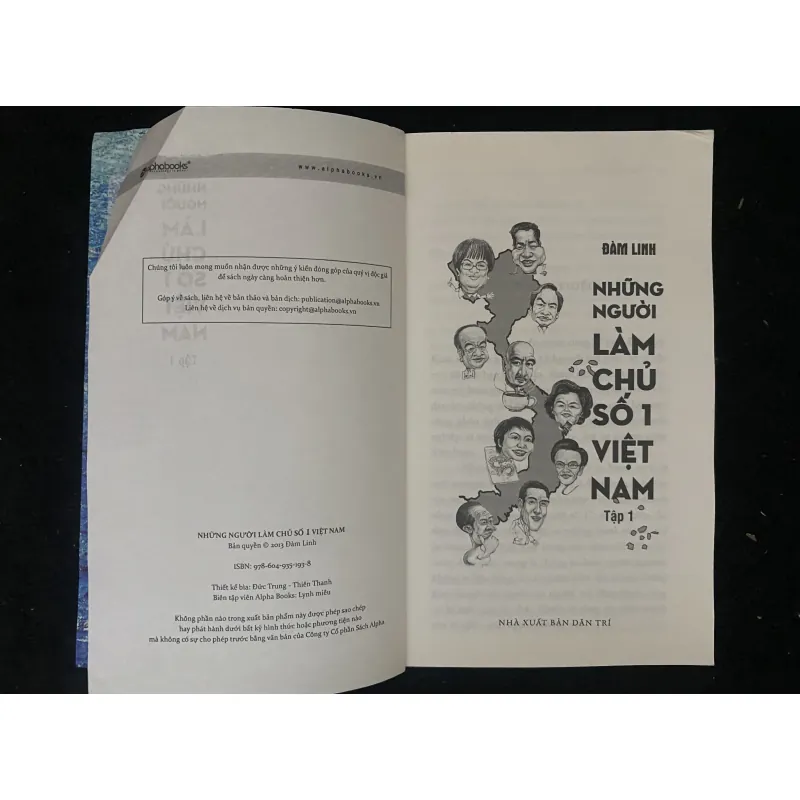 Những Người Làm Chủ Số 1 Việt Nam - Tập 1 - Đàm Linh. 1041458