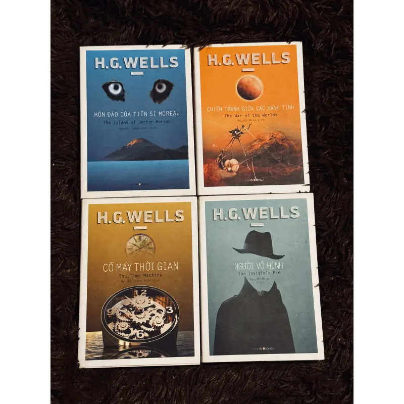 Trọn bộ 4c H.G. Wells  933940