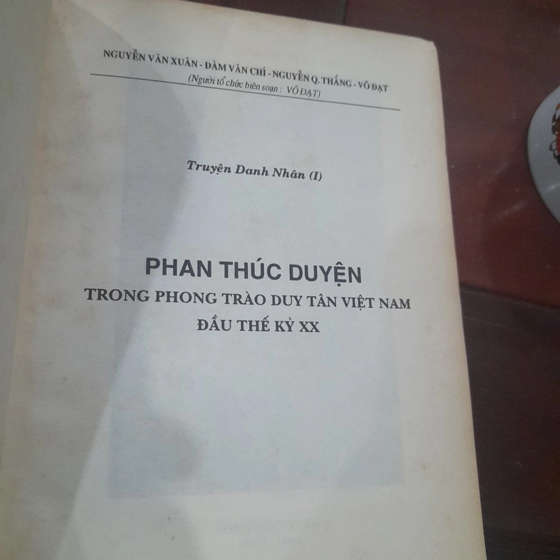 PHAN THÚC DUYỆN trong Phong Trào Duy Tân Việt Nam 274866