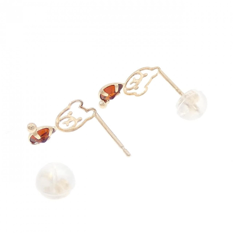 K10YG Bông tai Garnet - Hàng hiệu Authentic 871194