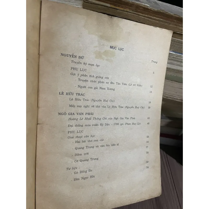 Nguyễn Dữ, lê hữu Trác , ngô gia văn phái, phạm Thái,  lê thánh tông.... 737771