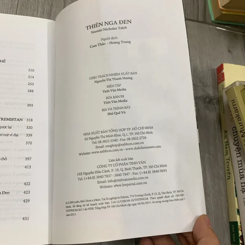 Thiên nga đen - nissim nicholas taleb. 3b5 1009526