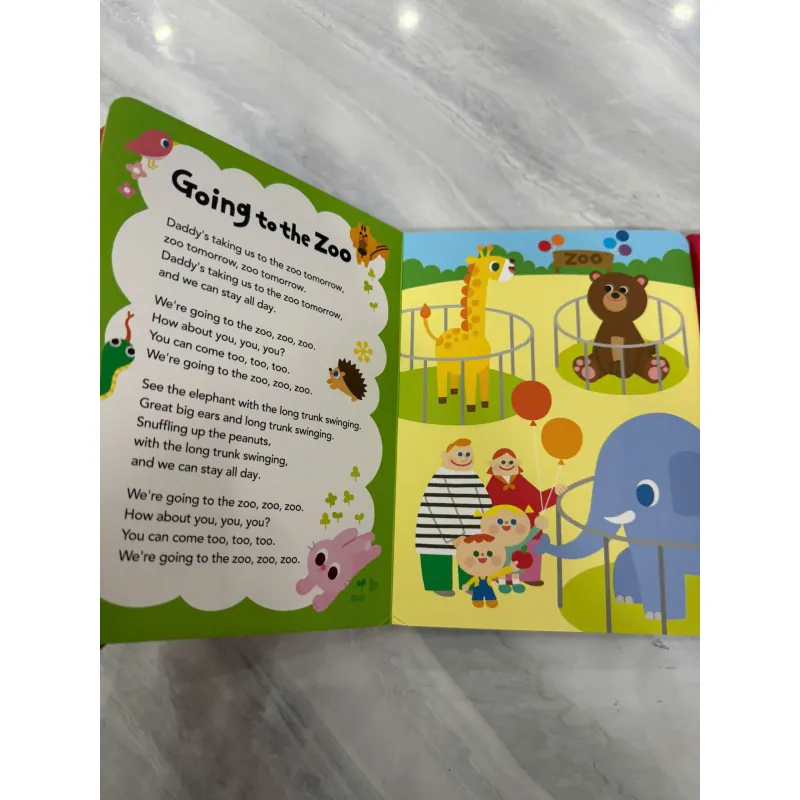 Sách nhạc tiếng anh super simple songs - Baby Bumble Bee gồm 10 bài hát tiếng anh 969835