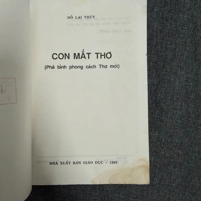 Con mắt thơ - Đỗ Lai Thúy 754372