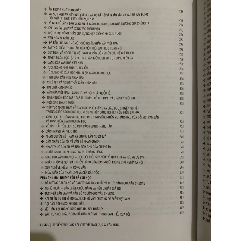 Tuyển Tập Các Bài Viết Về Giáo Dục Và Văn Học (Bìa cứng,số trang 1154,NXB Văn Học, xb năm 2012,Sách mới nguyên seal 95%) tác giả Trần Thanh Đạm- STB2905-Văn Học- Lý Luận Văn Học 351641