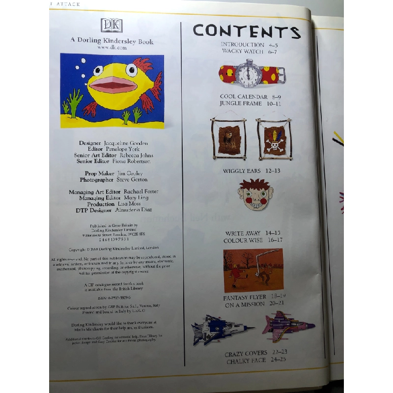 Great Art Attack Stuff with Neil Buchanan BÌA CỨNG mới 85% bẩn nhẹ DK HPB2607 NGOẠI VĂN 450867