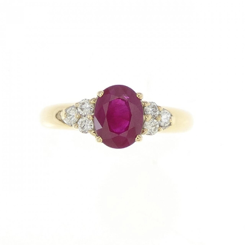 Nhẫn Ruby K18YG 1.00CT 671162
