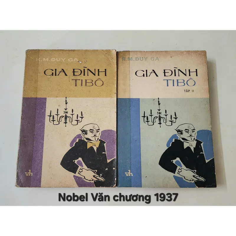 Nobel Văn chương 1937 - Tiểu thuyết Gia đình Ti Bô (tác giả Roger Martin du Gard) 703652