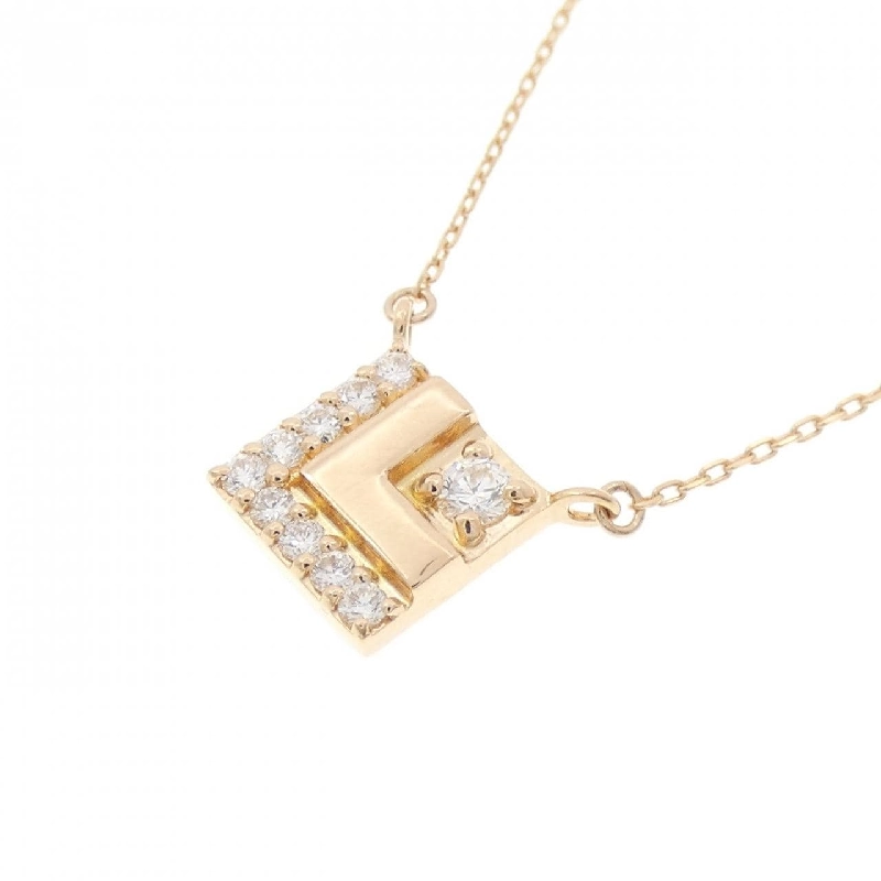 K18PG Dây chuyền kim cương 0.13CT - Hàng hiệu Chính hãng 860184