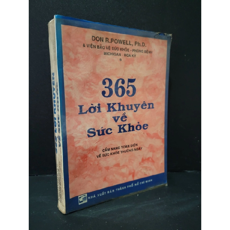 [Phiên Chợ Sách Cũ] 365 lời khuyên về sức khỏe 1997 - Don R. Powell, Ph.D. 0506 468827
