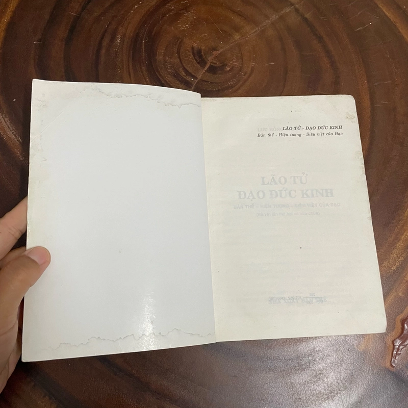 II Tựa sách: Lão Tử Đạo Đức Kinh _ Bản Thể, Hiện Tượng, Siêu Việt Của Đạo - Lưu Hồng Khanh 446253