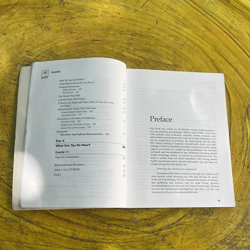 THE MANTAL HEALTH TECHNOLOGY BIBLE- LARRY D. ROSEN AND MICHELLE M. WEIL (b) 720095