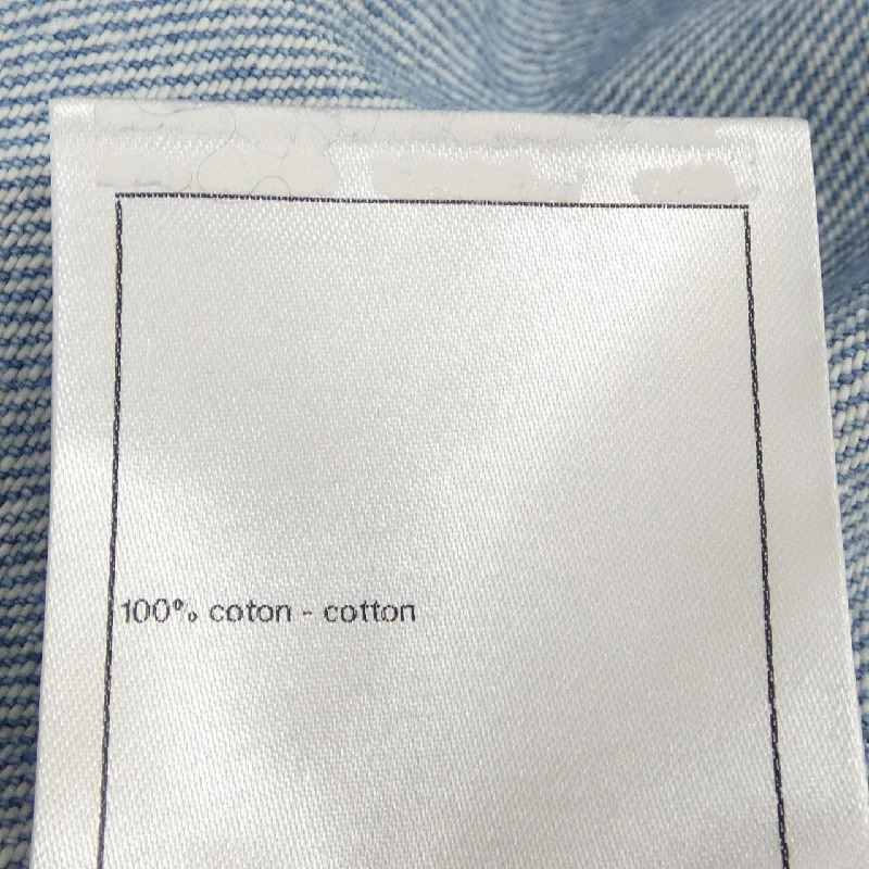 CHANEL LOOK25 P76751V68780 Áo khoác denim - Hàng hiệu Authentic 817369