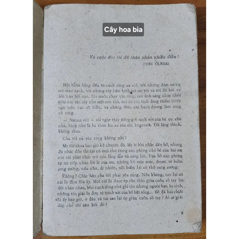 Tiểu thuyết CÂY HOA BIA
-
NXB Phụ nữ 1983 711657