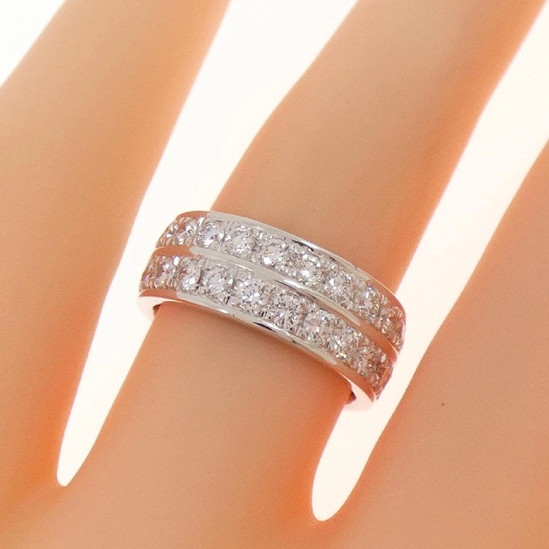 Nhẫn kim cương 750WG Full Eternity 1.552CT - Hàng hiệu Authentic 853250