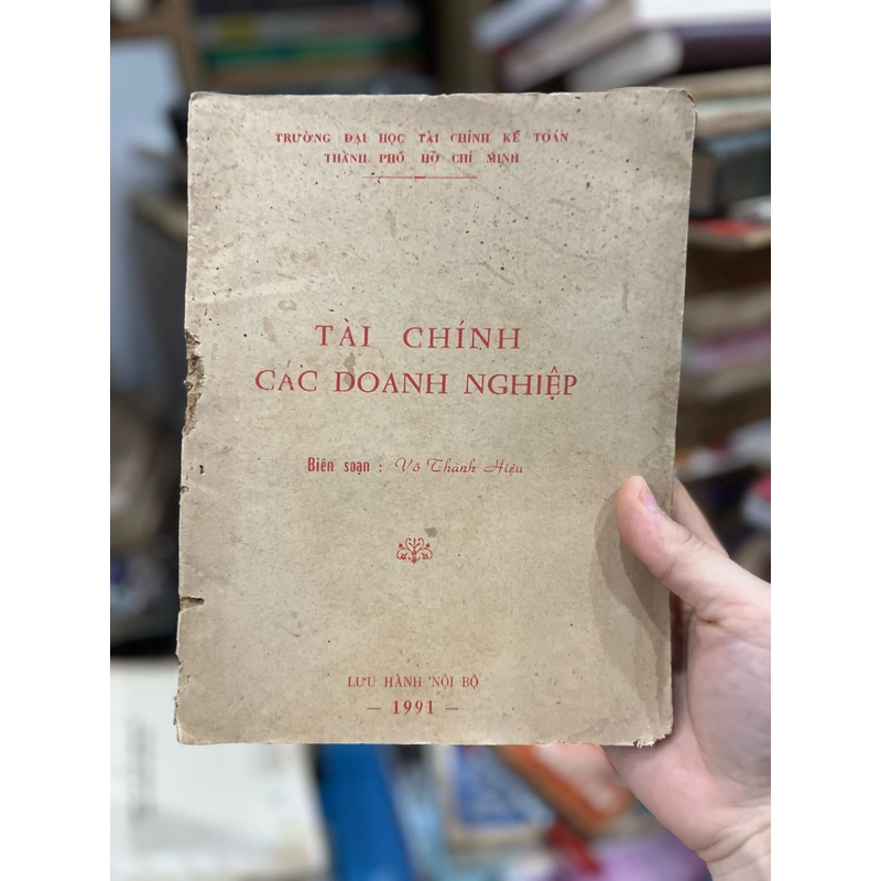 Tài chính các doanh nghiệp - Võ Thành Hiệu 467169