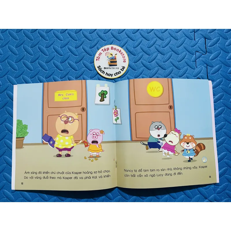 Cùng Wolfoo rèn kỹ năng an toàn 5 quyển 786957