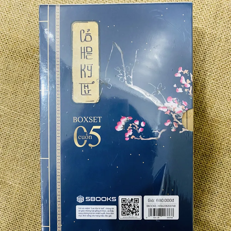 SETBOX 5 CUỐN _ CỔ HỌC KỲ THƯ _NGUYÊN SEAL 572862