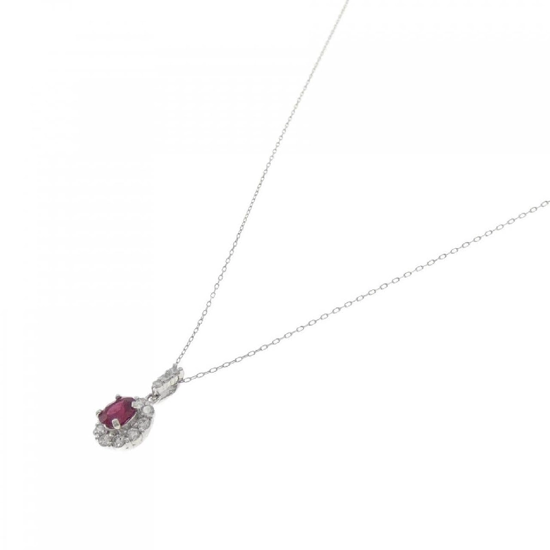 Dây chuyền ruby PT900 0.36CT - Hàng hiệu Authentic 862224