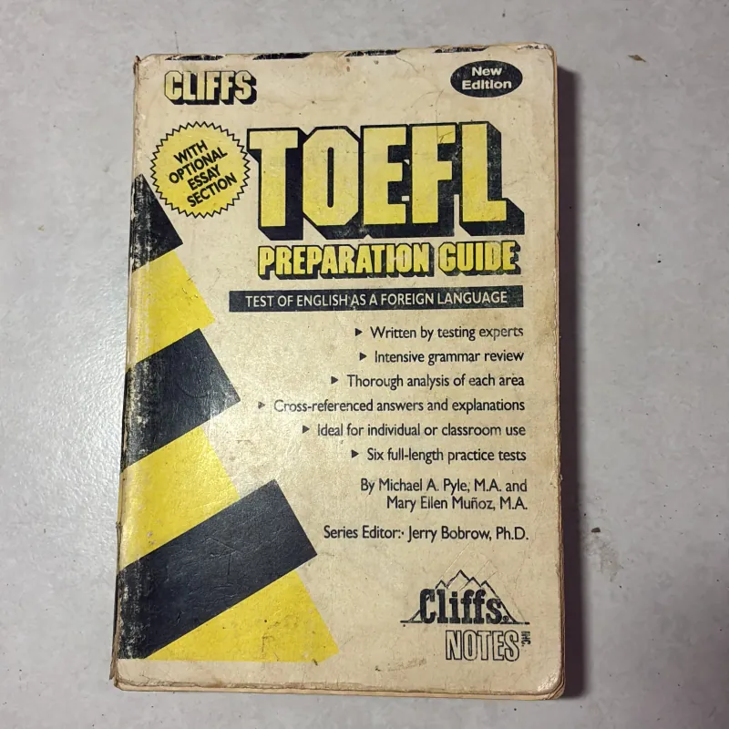 Cliffs TOEFL preparation guide 563150