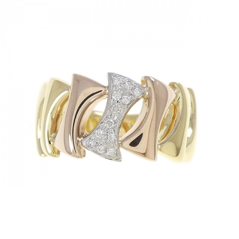 Nhẫn kim cương K18YG/PT900/K18PG 0.05CT - Hàng hiệu Chính hãng 854159