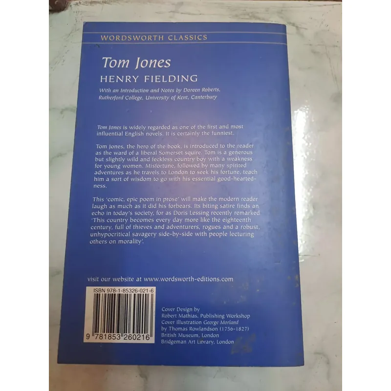 Tom Jones sách gốc tiếng Anh ngoại văn truyện 697163