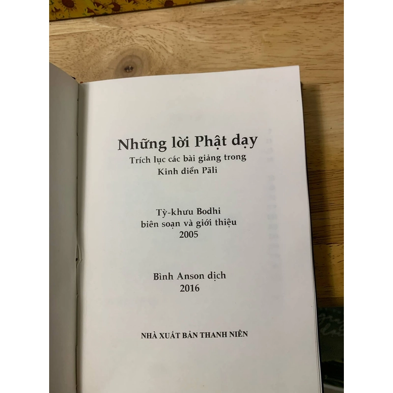 Những Lời Phật Dạy - Tỳ Khưu Budhi - Bìa Cứng 540396