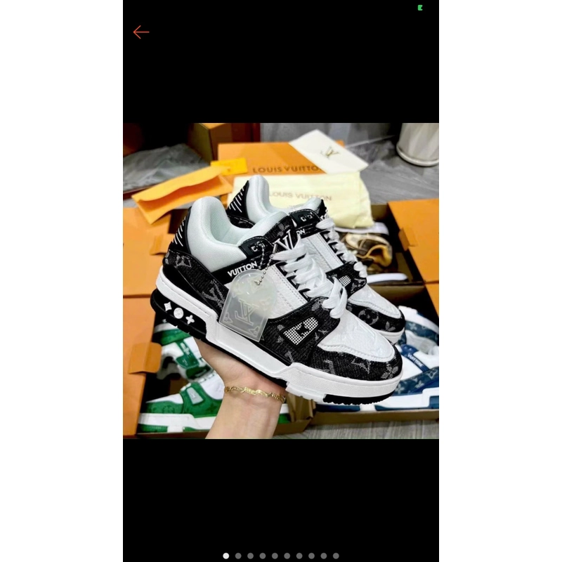 Giày LVV sneaker Đen 445769