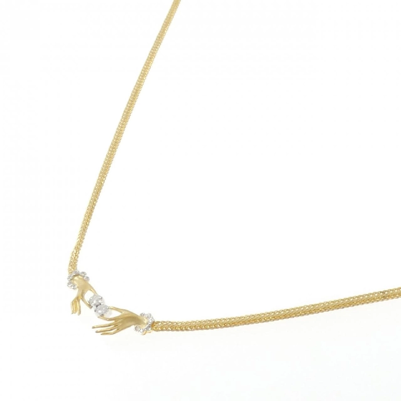 Dây chuyền kim cương 750YG/750WG - Hàng hiệu Chính hãng 861301