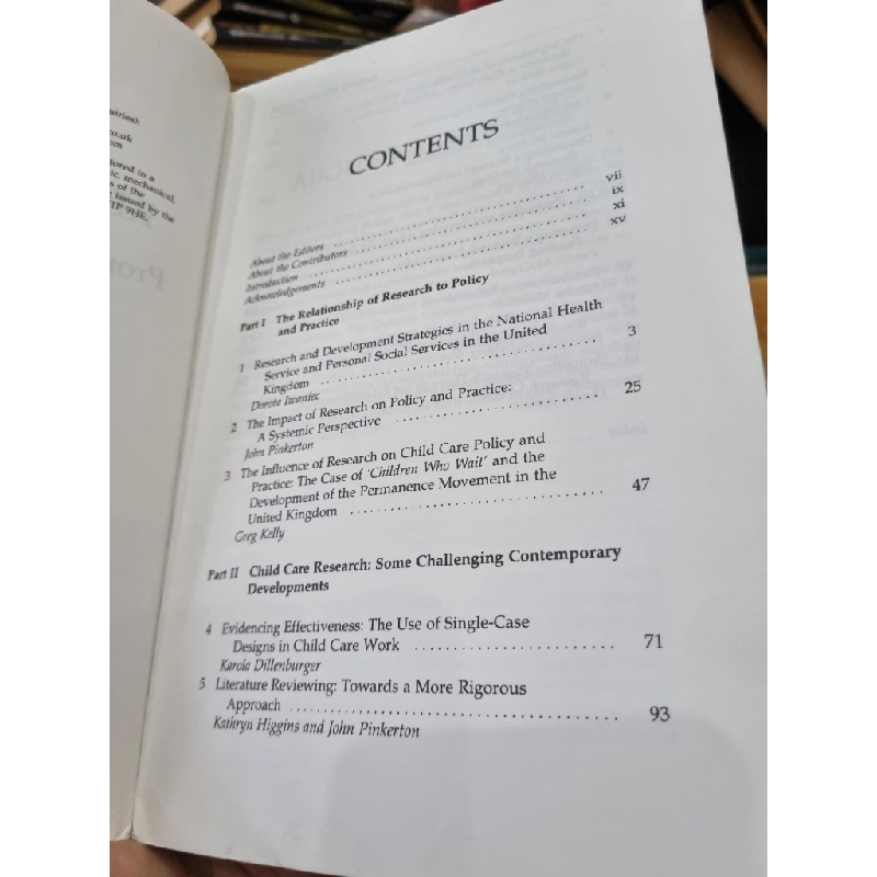 MAKING RESEARCH WORK : PROMOTING CHILD CARE POLICY AND PRACTICE - Dorota Iwaniec & John Pinkerton (Editors) 138248