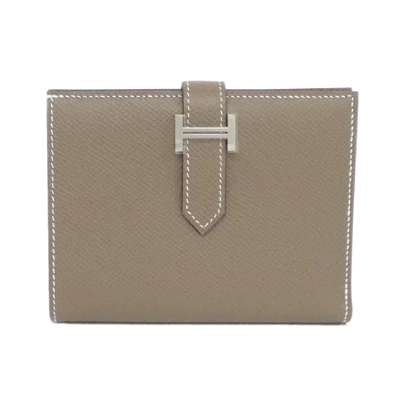 【Sản phẩm chưa sử dụng】Ví compact Hermès Bearn 039790CK 620972