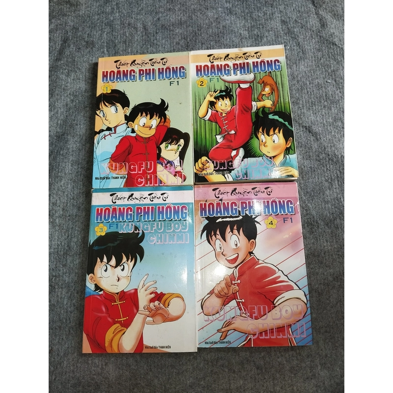 THIẾT QUYỀN TIỂU TỬ HOÀNG PHI HỒNG F1 (KUNGFU BOY CHINMI) - NXB THANH NIÊN 517678