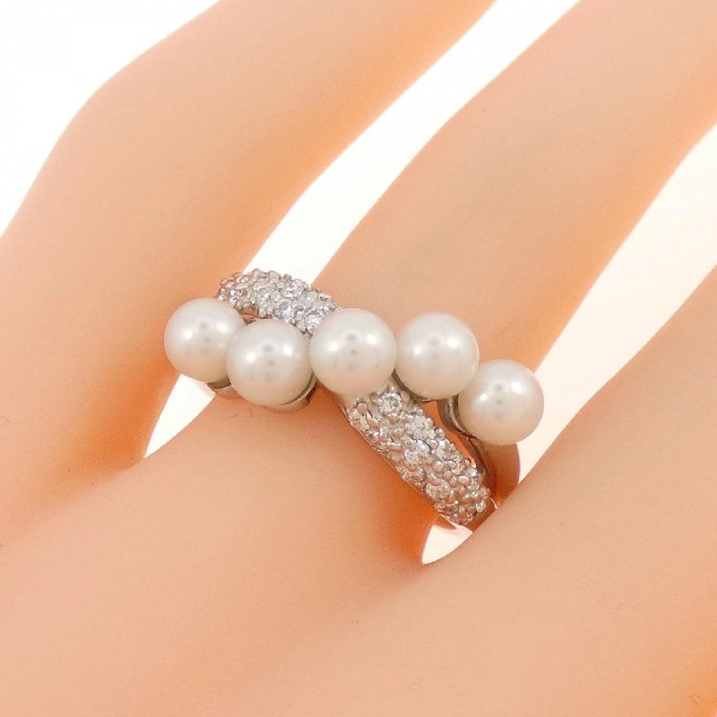 Nhẫn ngọc trai Akoya K18WG - Hàng hiệu Authentic 849892