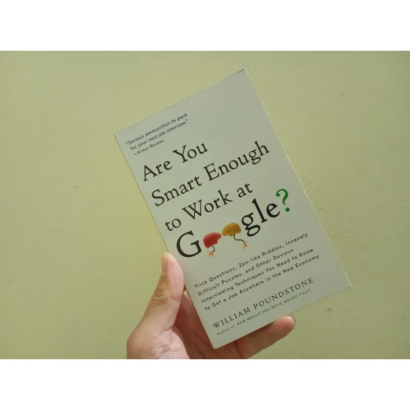 Are you smart enough to work at google, sách ngoại văn tiếng Anh english book  701757
