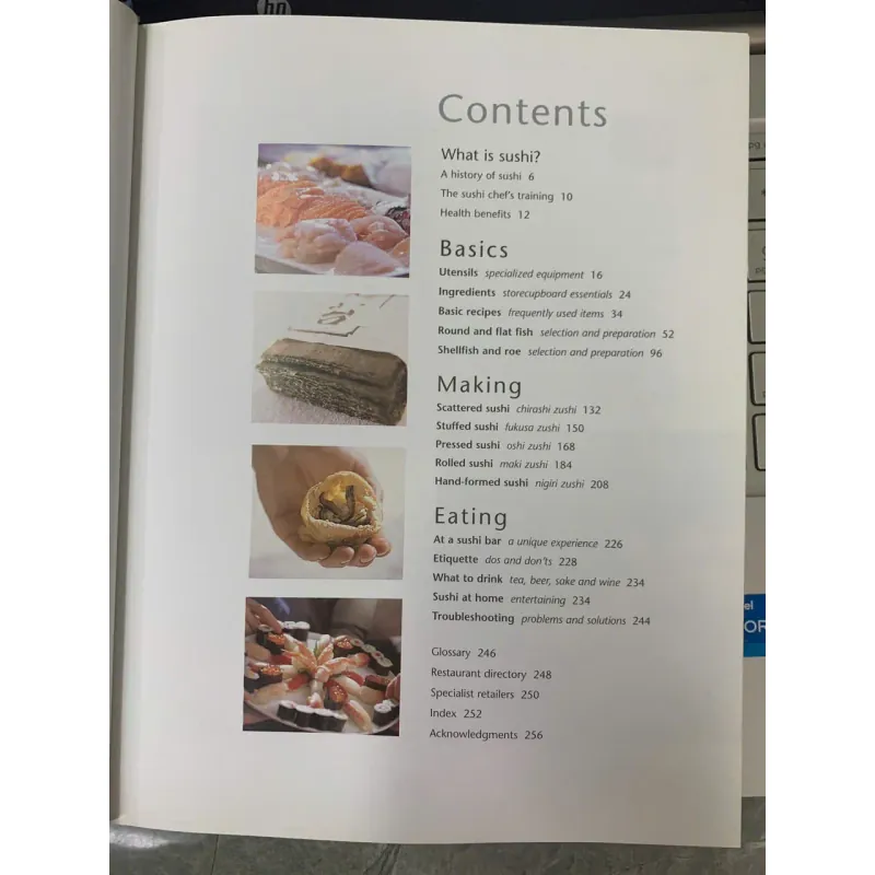 SUSHI TASTE AND TECHIQUE (SUSHI HƯƠNG VỊ VÀ KỸ THUẬT) - KIMIKO BARBER & HIROKI TAKEMURA 690014