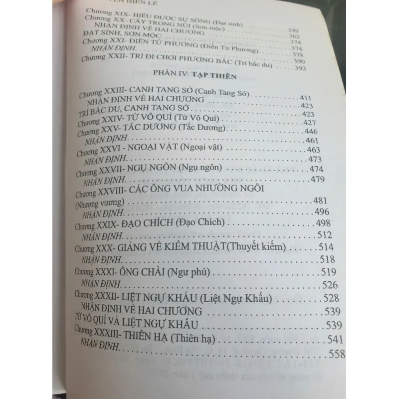 Trang Tử Nam Hoa Kinh - Nguyễn Hiến Lê dịch 746535