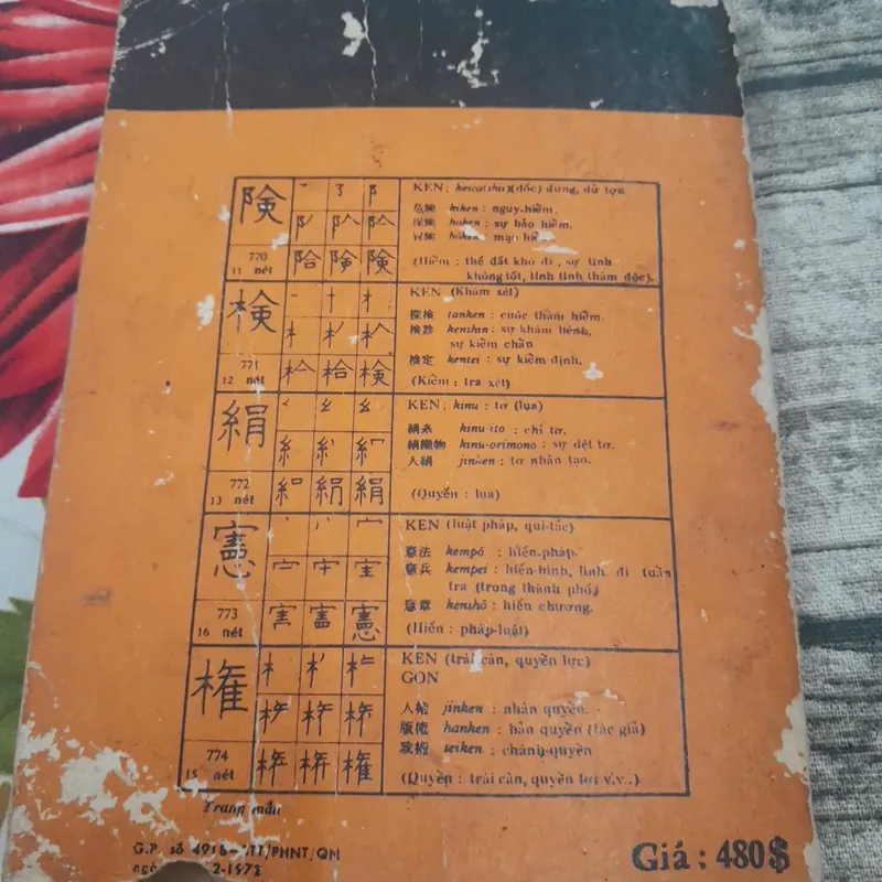 Hướng dẫn cách Viết &Đọc tiếng Nhật. T giả Mai V. Thâm ĐH Waseda 1973 732658