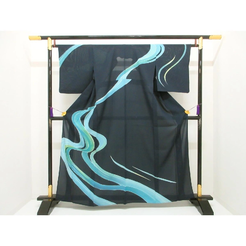 Áo kimono đơn lớp Komaro với xử lý Yūzen - Hàng hiệu Authentic 876790