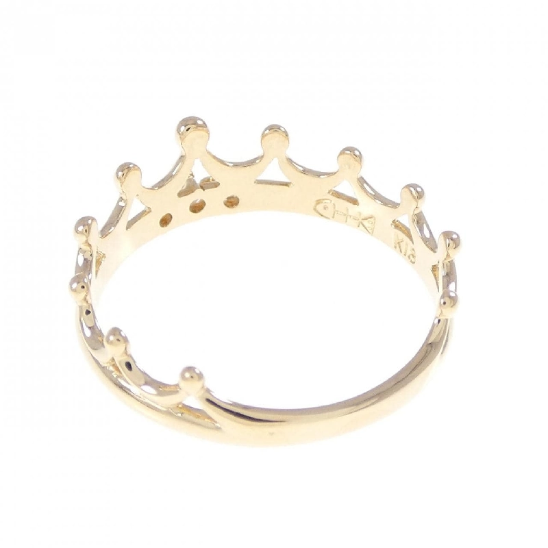 Nhẫn kim cương tiara K18YG - Hàng hiệu Authentic 853909