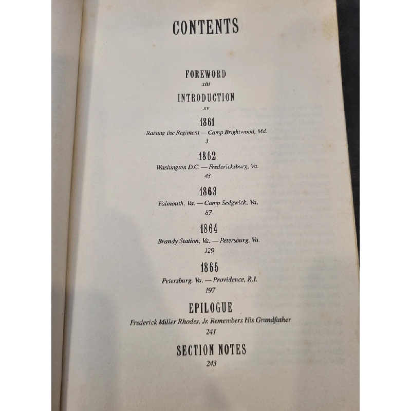 ALL FOR THE UNION : THE CIVIL WAR DIARY AND LETTERS OF EILISHA HUNT RHODES - Edited by Robert Hunt Rhodes 159702