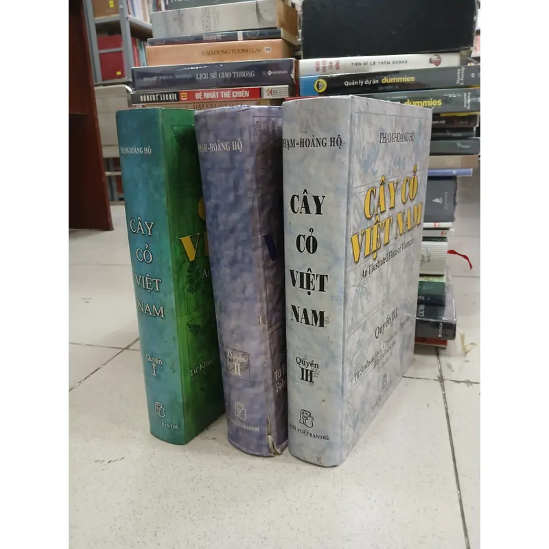 CÂY CỎ VIỆT NAM (QUYỂN I, II, III) - PHẠM HOÀNG HỘ 740112