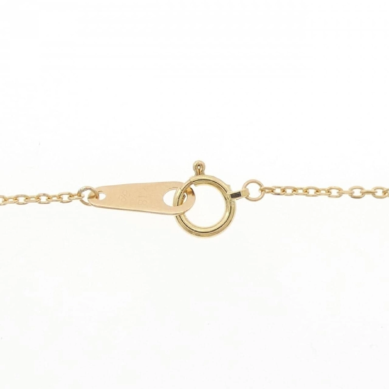 K18YG Dây chuyền kim cương hình trái tim 0.09CT - Hàng hiệu Chính hãng 858901