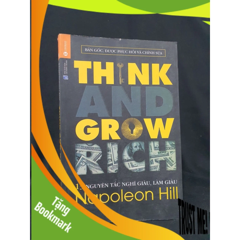 (TẶNG BOOKMARK) Think and grow rich mới 60% ẩm trang cuối 2015 -RBK205 Napoleon Hill SÁCH KỸ NĂNG 953257