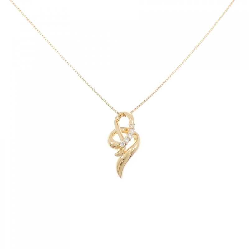 K18YG Dây chuyền kim cương 0.06CT - Hàng hiệu Chính hãng 861643