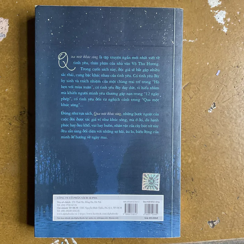 [TRUYỆN NGẮN] Qua một khúc sông - Võ Thu Hương 733336