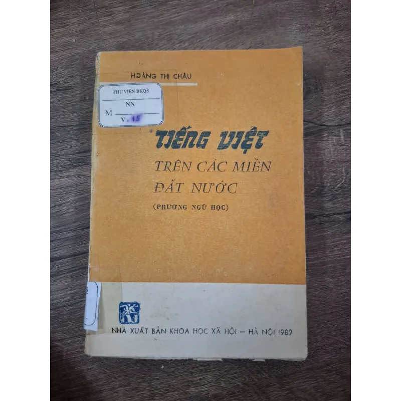 Tiếng Việt trên các miền đất nước (Phương ngữ học) - Hoàng Thị Châu 728709