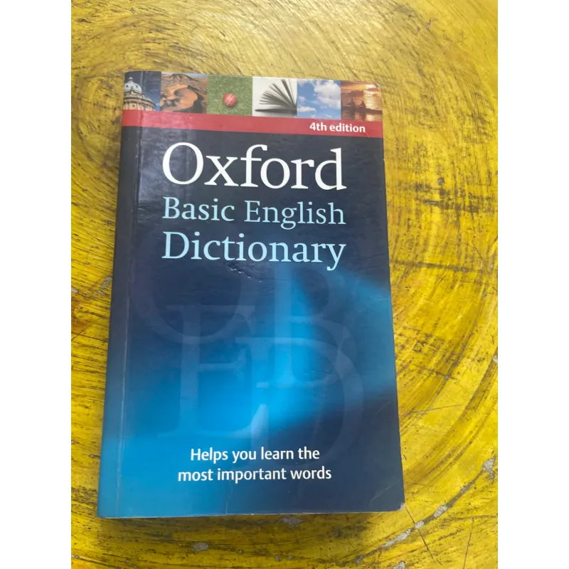 OXFORD BASIC ENGLISH DICTIONARY- 4th edition 731905